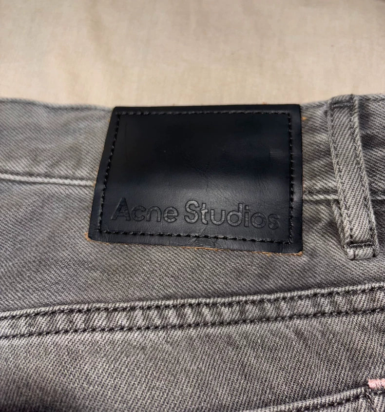 Acne Studios Grey Flared Jeans Size 31