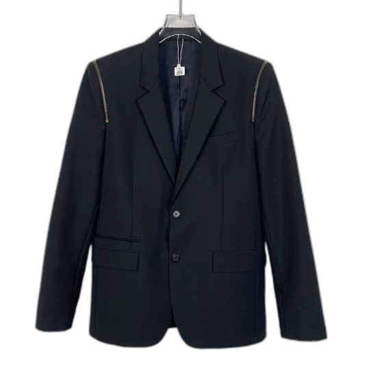 Givenchy Black Wool Long Sleeve Suit Jacket
