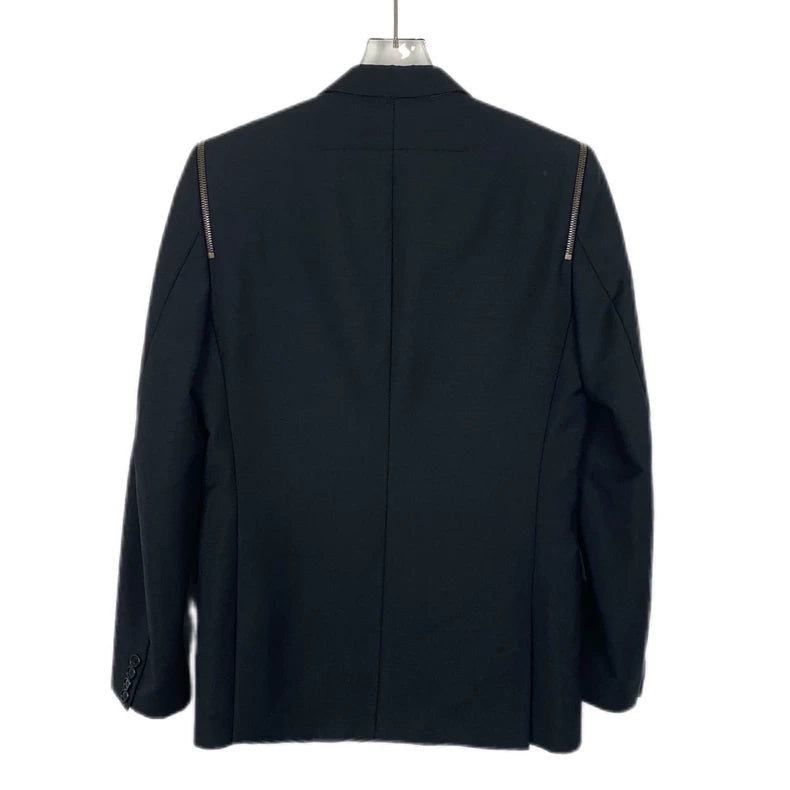 Givenchy Black Wool Long Sleeve Suit Jacket