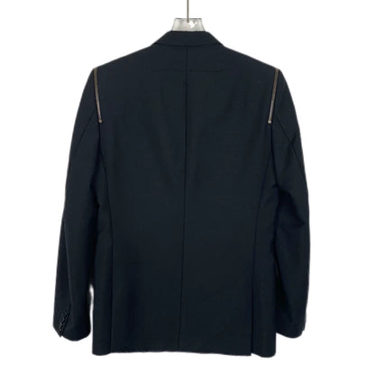 Givenchy Black Wool Long Sleeve Suit Jacket