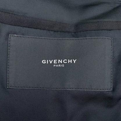 Givenchy Black Wool Long Sleeve Suit Jacket