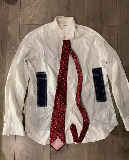 Comme des Garçons CDG patchwork shirt