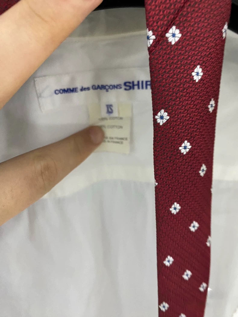 Comme des Garçons CDG patchwork shirt