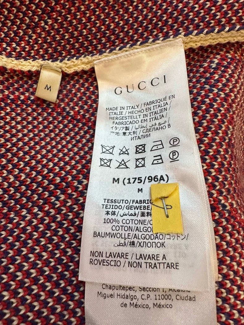 Gucci Heart Pattern Knit Sweater Men