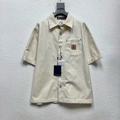 Louis Vuitton 2025 Silk Blend Short Sleeve Shirt-yf