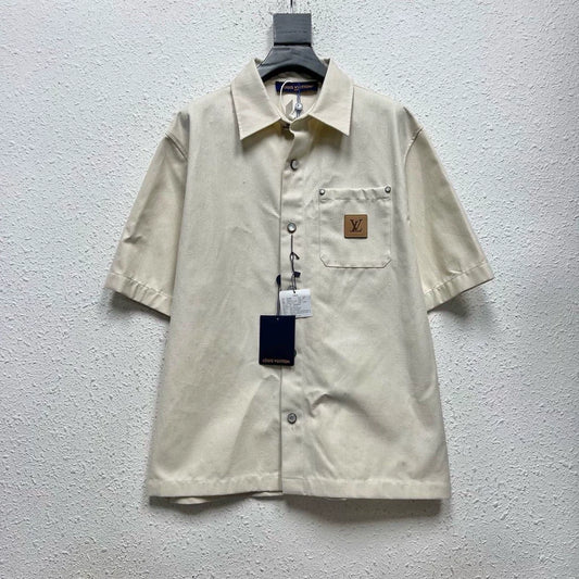 Louis Vuitton 2025 Silk Blend Short Sleeve Shirt-yf