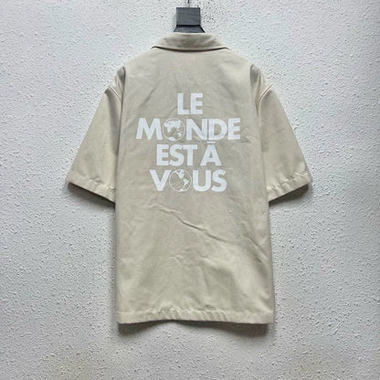 Louis Vuitton 2025 Silk Blend Short Sleeve Shirt-yf