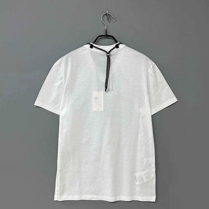 PRADA White Cotton Round Neck Short Sleeve