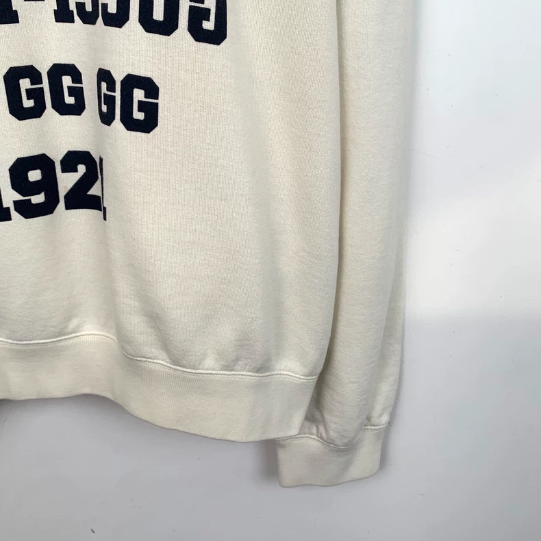 Gucci Logo Print Cotton Hoodie