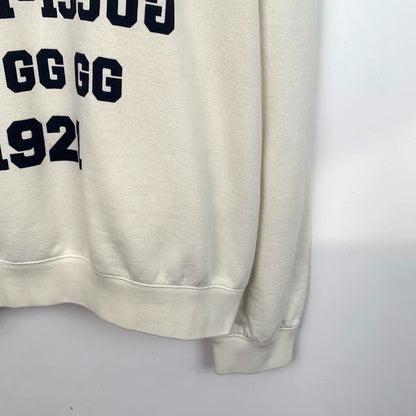 Gucci Logo Print Cotton Hoodie