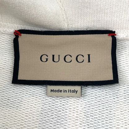 Gucci Logo Print Cotton Hoodie