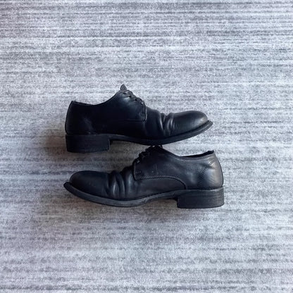 Guidi 992 Dark Leather Derby Shoes-zp