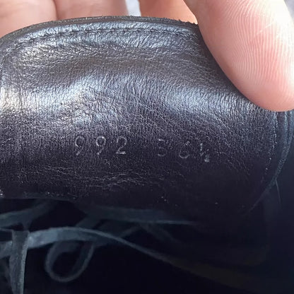 Guidi 992 Dark Leather Derby Shoes-zp