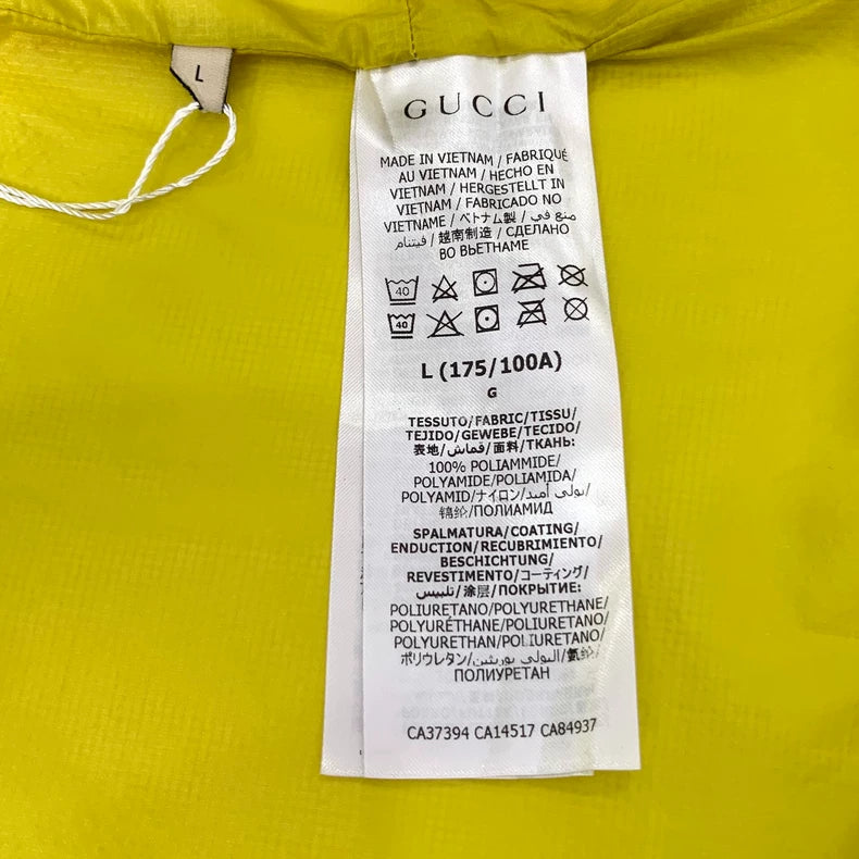 Gucci x The North Face Yellow Parka Jacket