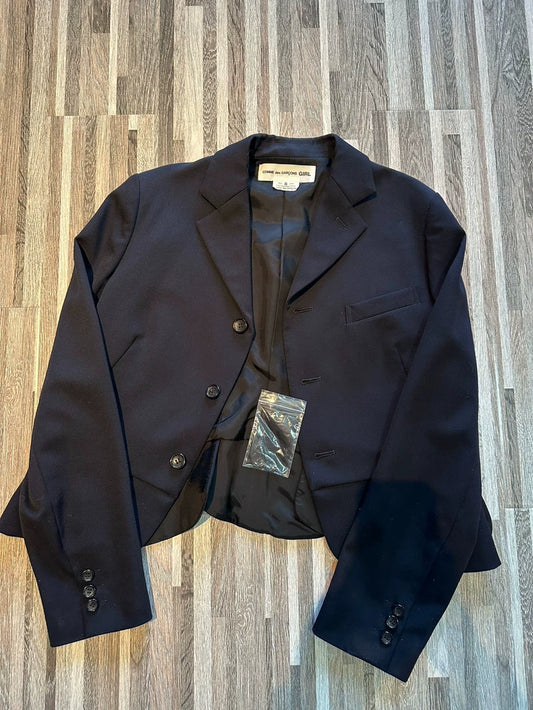 CDG Girl Petal Collar Blazer