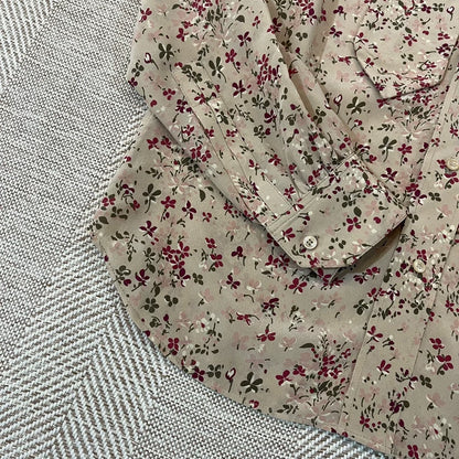 Saint Laurent Floral Silk Shirt