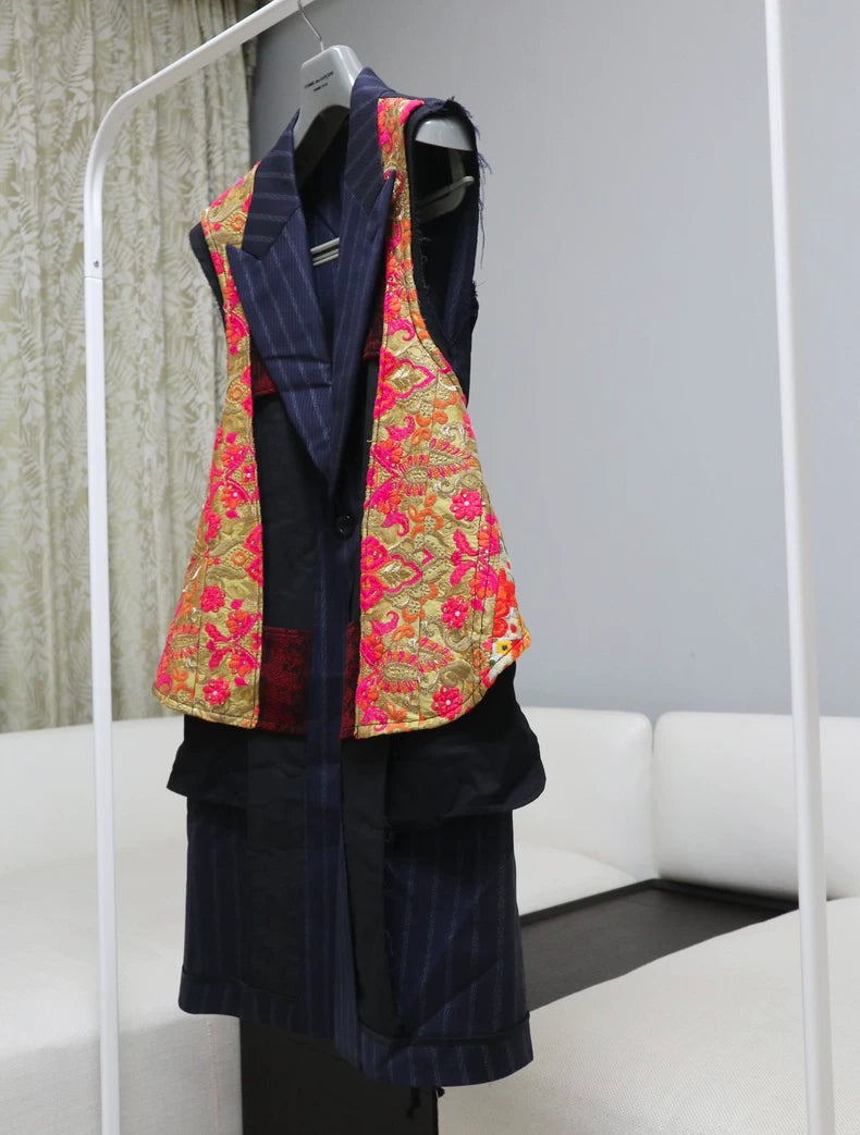 Comme des Garcons Embroidered Waistcoat