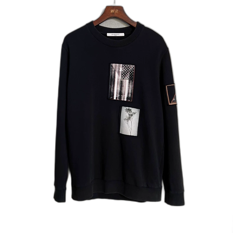 Givenchy Black Flag Graphic Sweatshirt