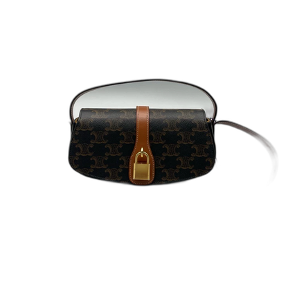 Celine Triomphe Floral Shoulder Bag