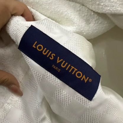 Louis Vuitton Single Button Jacket in White