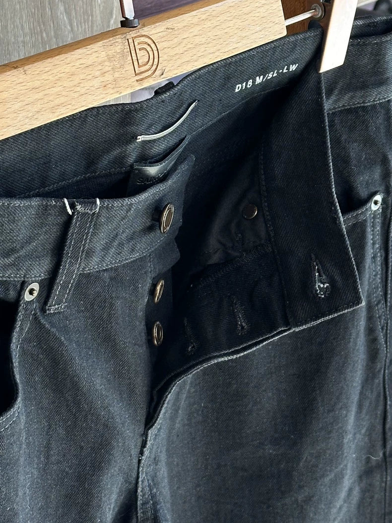 Saint Laurent Black Casual Denim Pants