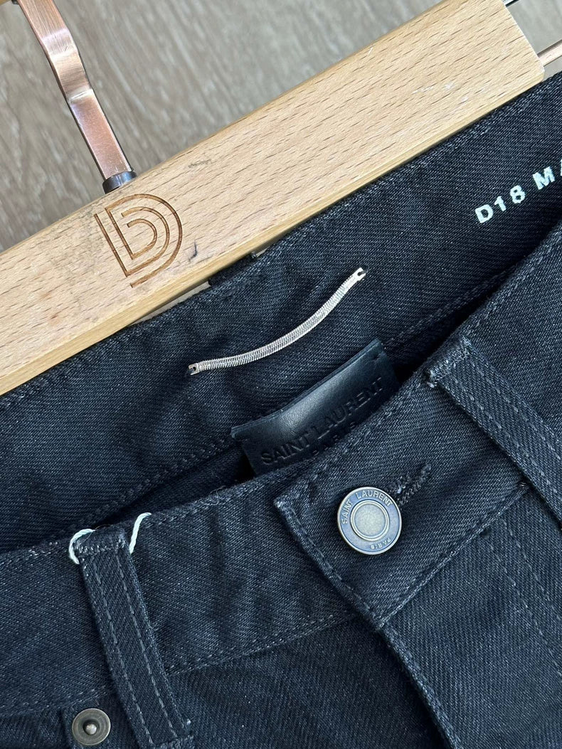 Saint Laurent Black Casual Denim Pants