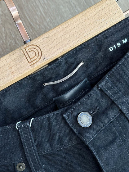 Saint Laurent Black Casual Denim Pants