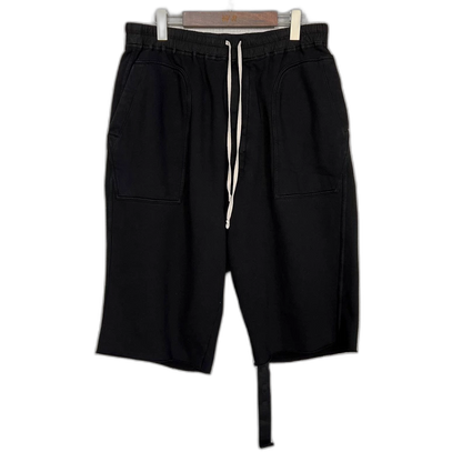 Rick Owens Black Bela Drawstring Pants
