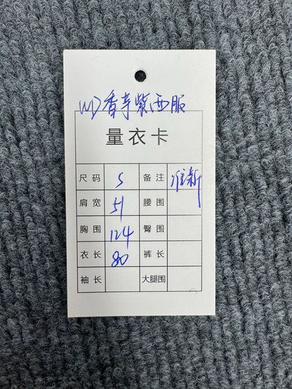 WE11DONE Logo Pattern Suit Jacket