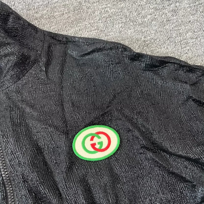 Gucci Vintage Sports Jacket in Black and Gold