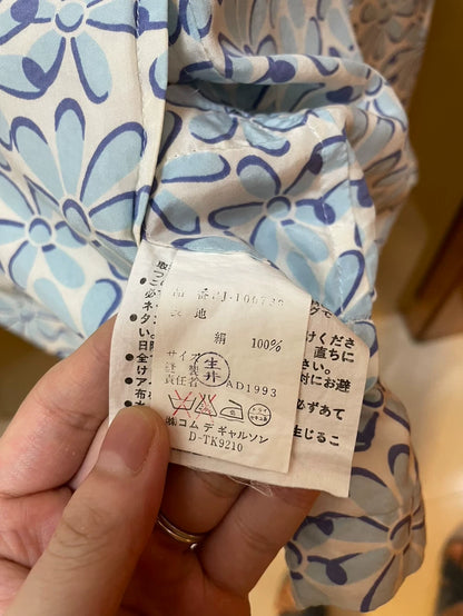 Comme des Garcons Silk Floral Jacket