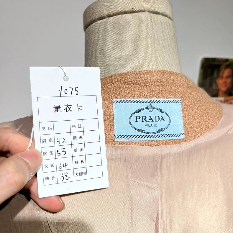 Vintage Prada Wool Blazer Jacket