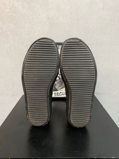 Rick Owens Black Low Top Sneakers-yf