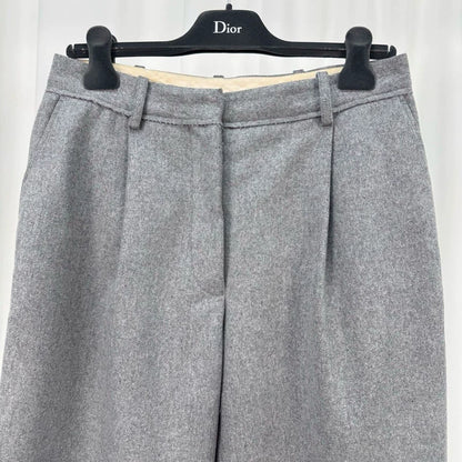 Acne Studios Gray Wool Casual Pants-yf