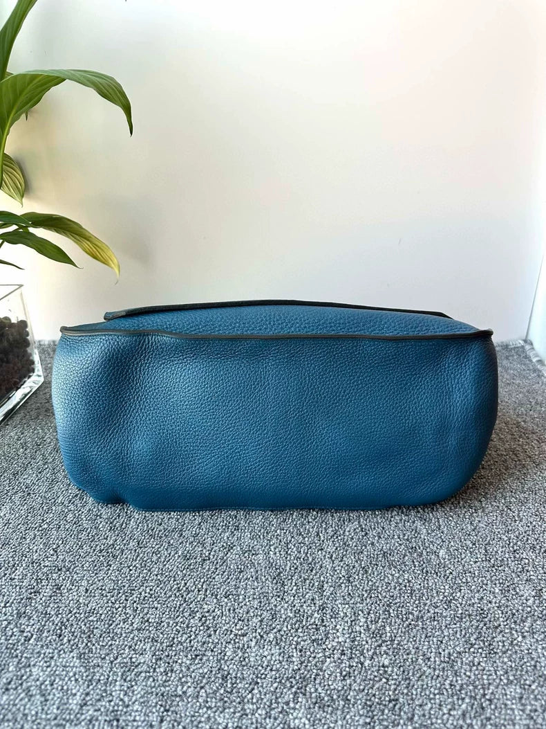 Hermes Jypsiere Shoulder Bag in Blue