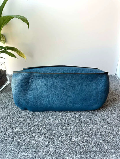 Hermes Jypsiere Shoulder Bag in Blue