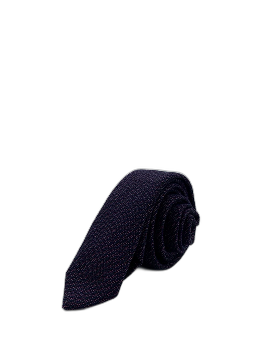 Dior Blue Pattern Silk Tie