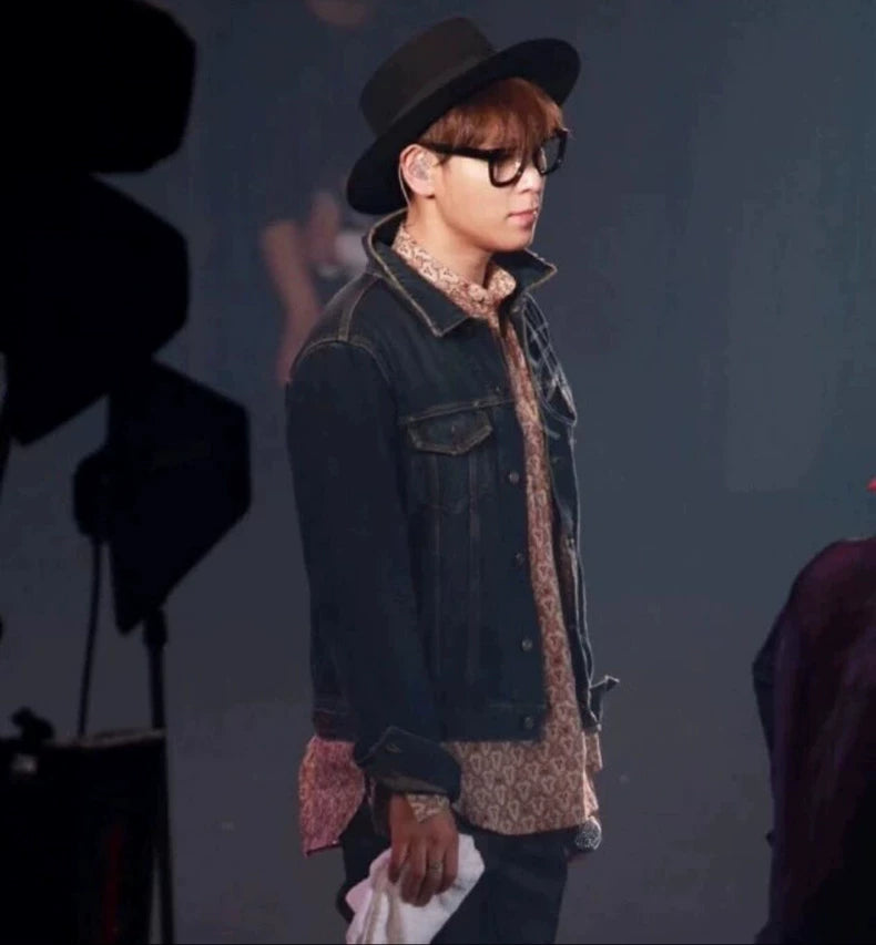 SAINT LAURENT 2015SS Washed Blue Denim Jacket