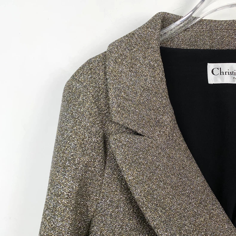 Christian Dior Double Breasted Suit Jacket
