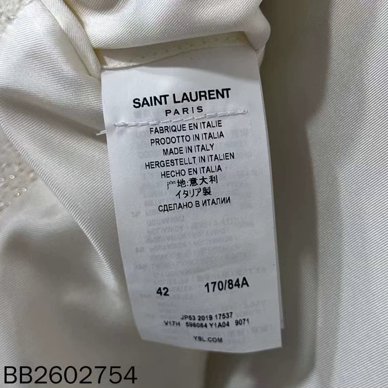 Double-Breasted Tweed Blazer by Saint Laurent