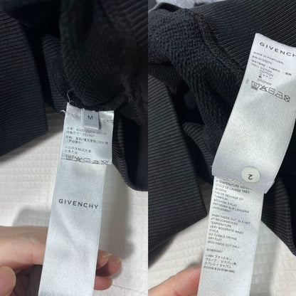 Givenchy Black Graffiti Hoodie M Size