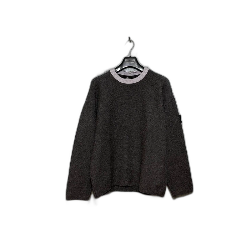 Stone Island Black Knit Sweater
