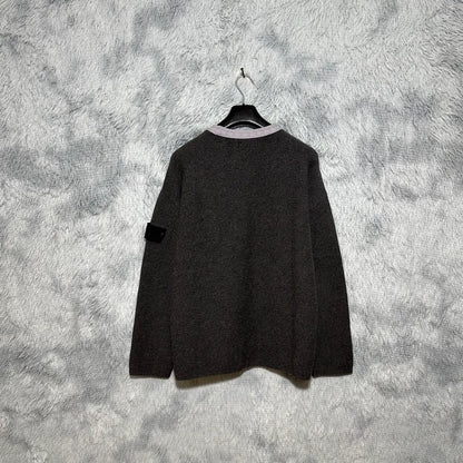 Stone Island Black Knit Sweater