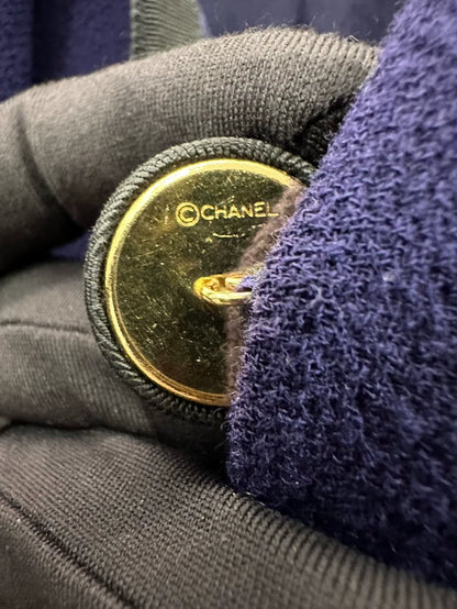 Chanel Women's Blue Suit Jacket