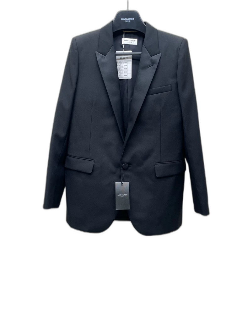 Black Saint Laurent Suit Jacket