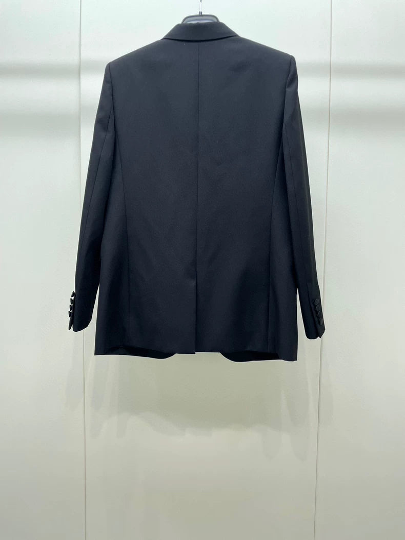 Black Saint Laurent Suit Jacket