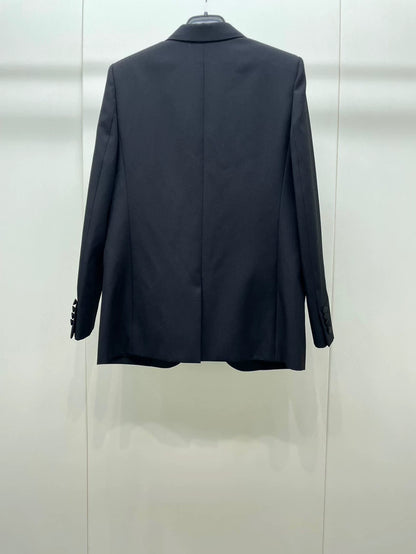 Black Saint Laurent Suit Jacket
