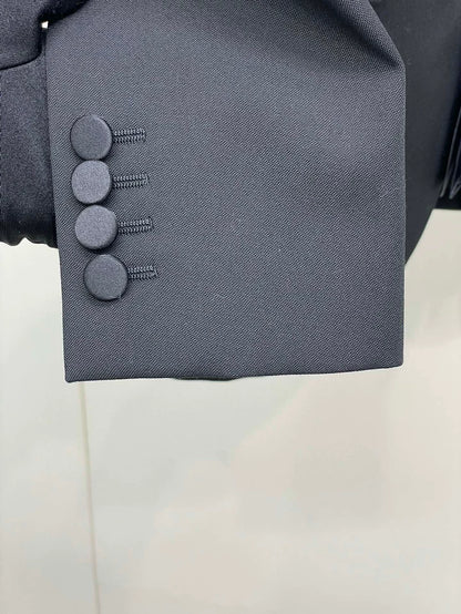 Black Saint Laurent Suit Jacket
