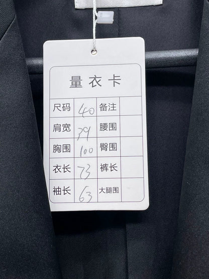 Black Saint Laurent Suit Jacket