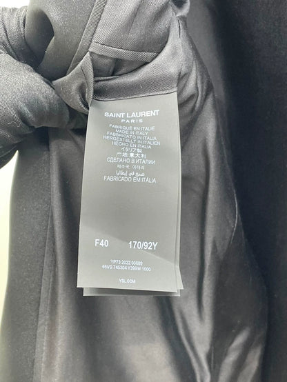 Black Saint Laurent Suit Jacket